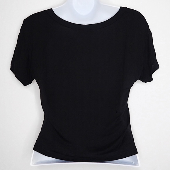 Fashion Nova | Good Vibes Graphic Crop Shirt - Picture 3 of 4